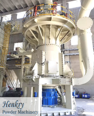 1-10 T/H Ultrafine Vertical Roller Mill  PLC System Lower Power Consumption