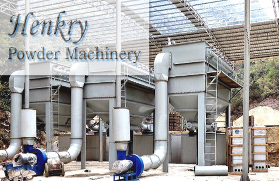 800 Mesh Powder Calcium Carbonate Grinding Mill , Powder Grinding Plant