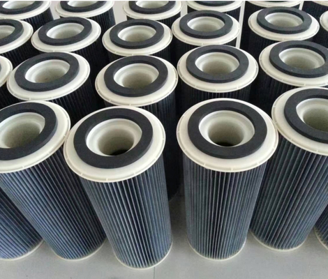 Pleated Dust Collector Filter Cartridge With Higher Air To Cloth Ratio