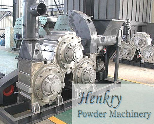 PLC Calcium Carbonate Coating Machine Internal Hot Air With Suitable Temperature